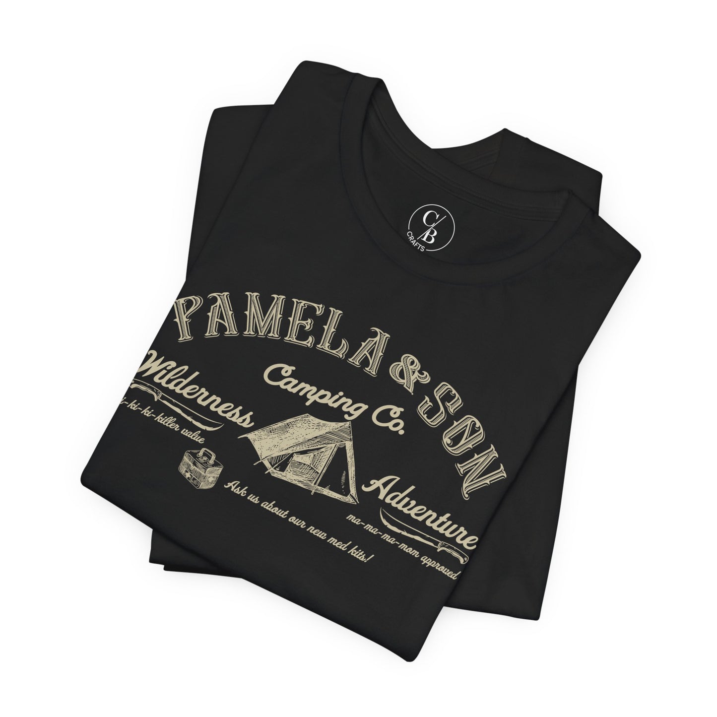 Pamela and Son Camping Company - Unisex Jersey Short Sleeve Tee