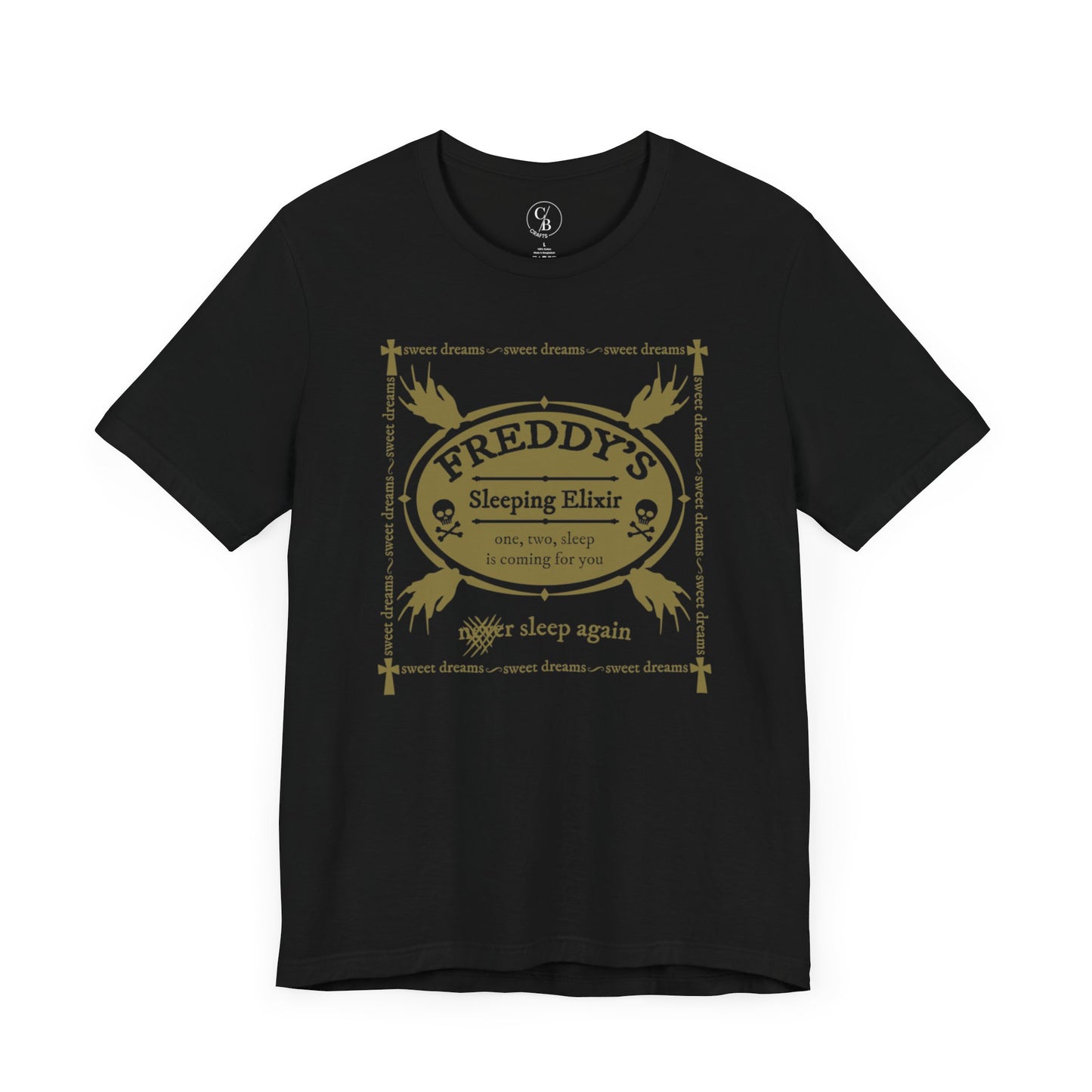 Freddy's Sleeping Elixir - Unisex Jersey Short Sleeve Tee