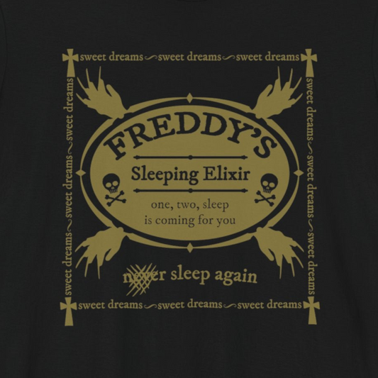 Freddy's Sleeping Elixir - Unisex Jersey Short Sleeve Tee