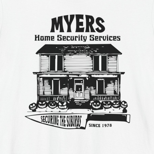 Myers Home Security Services - Unisex Jersey Short Sleeve Tee