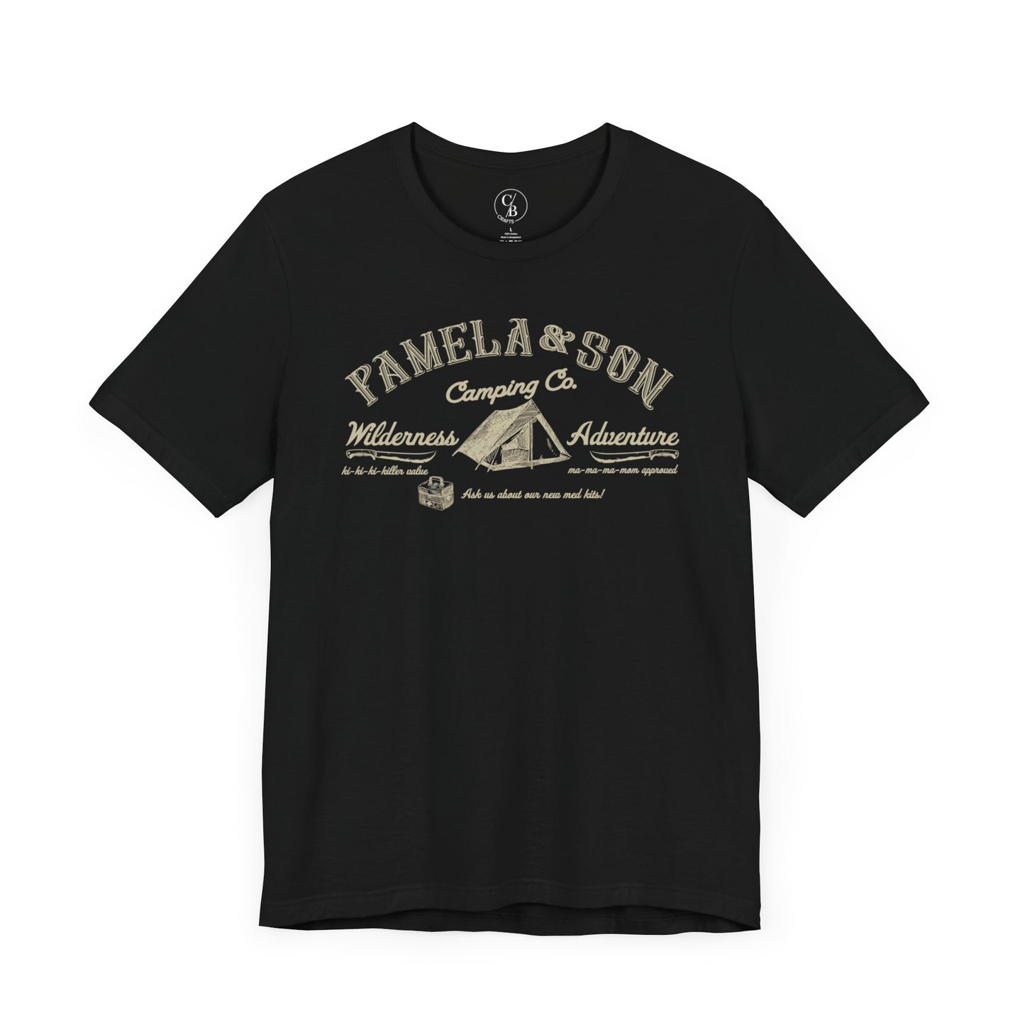 Pamela and Son Camping Company - Unisex Jersey Short Sleeve Tee