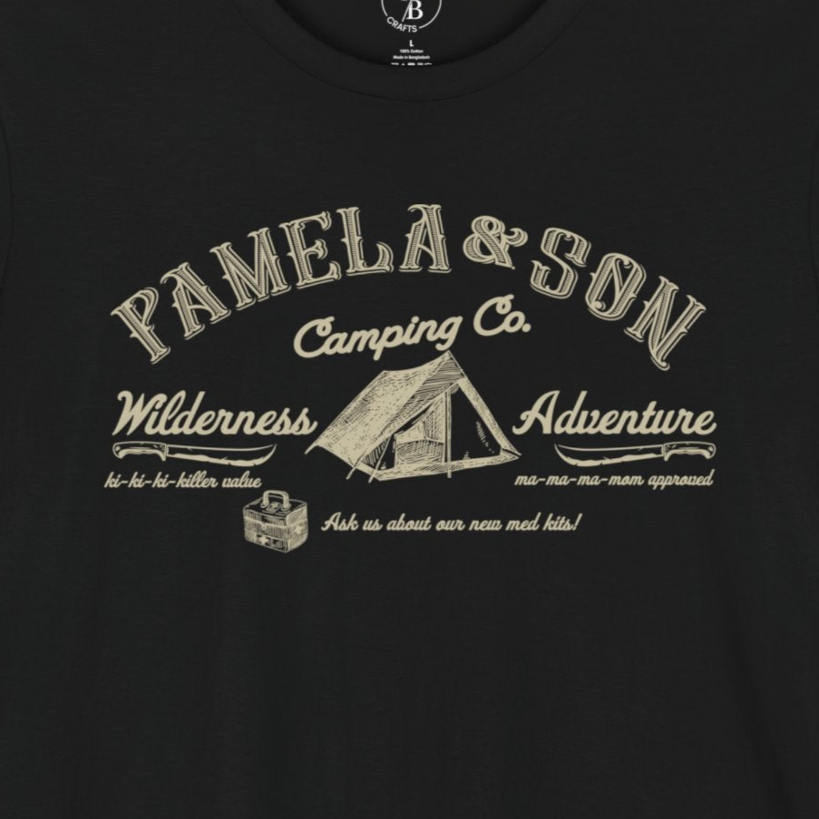 Pamela and Son Camping Company - Unisex Jersey Short Sleeve Tee