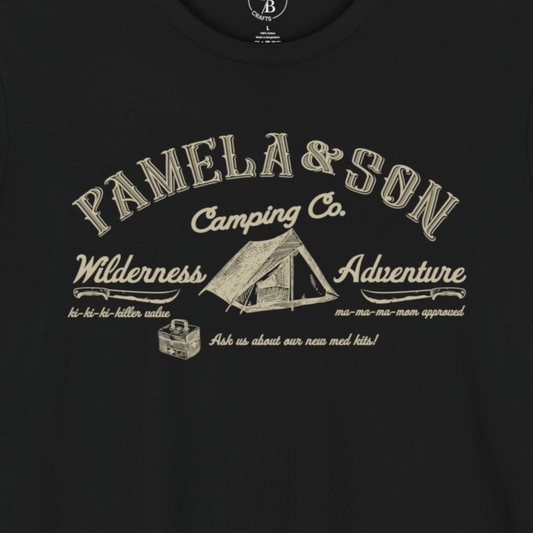 Pamela and Son Camping Company - Unisex Jersey Short Sleeve Tee