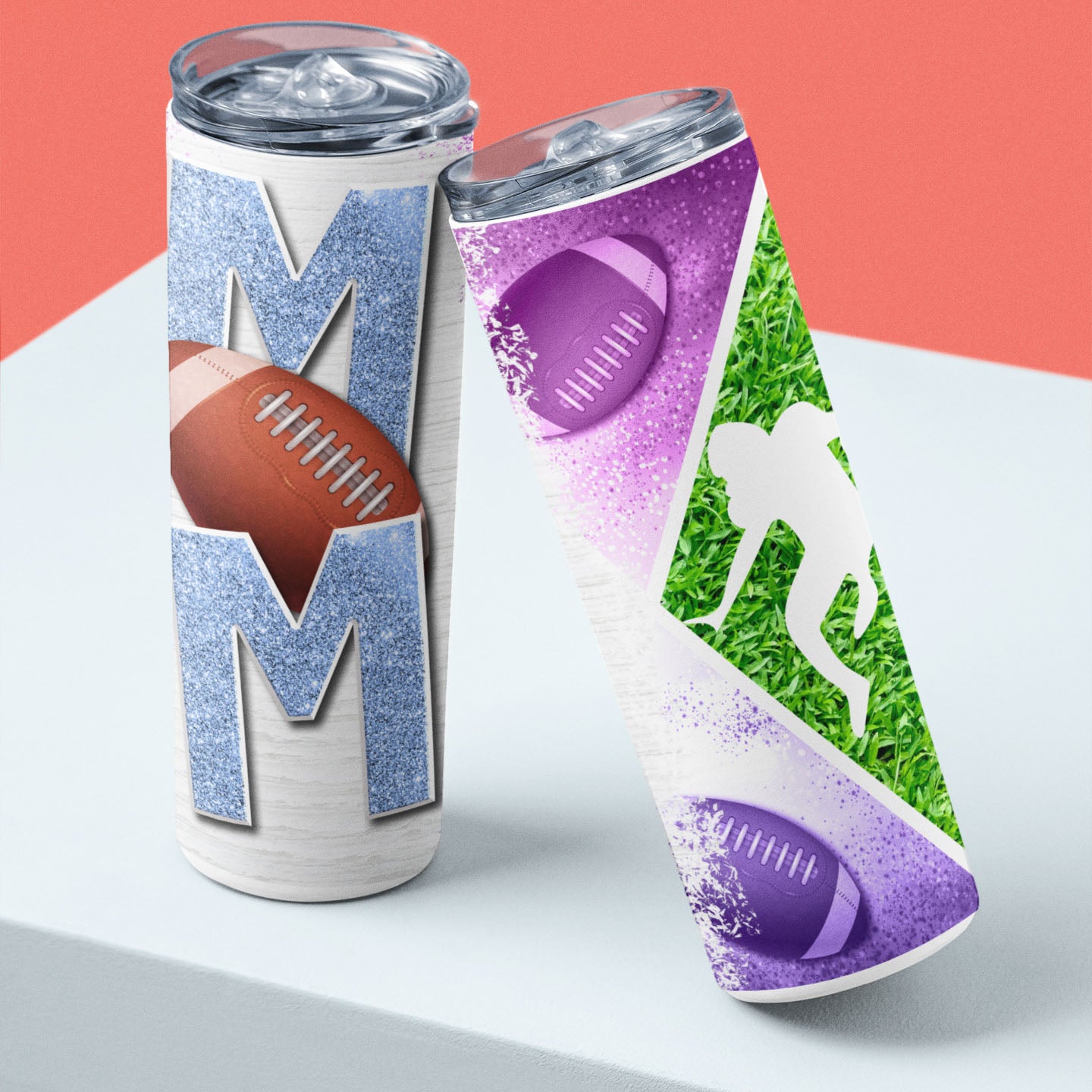 Sports Mom - 20oz Skinny Tumbler