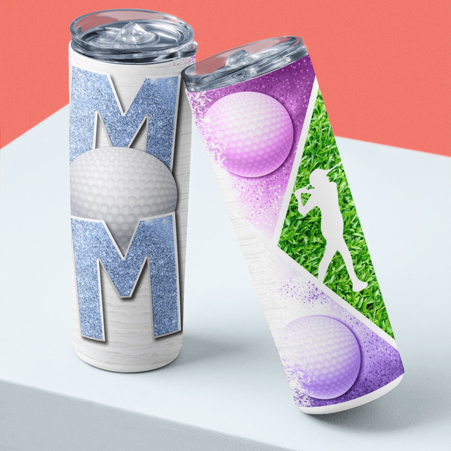 Sports Mom - 20oz Skinny Tumbler