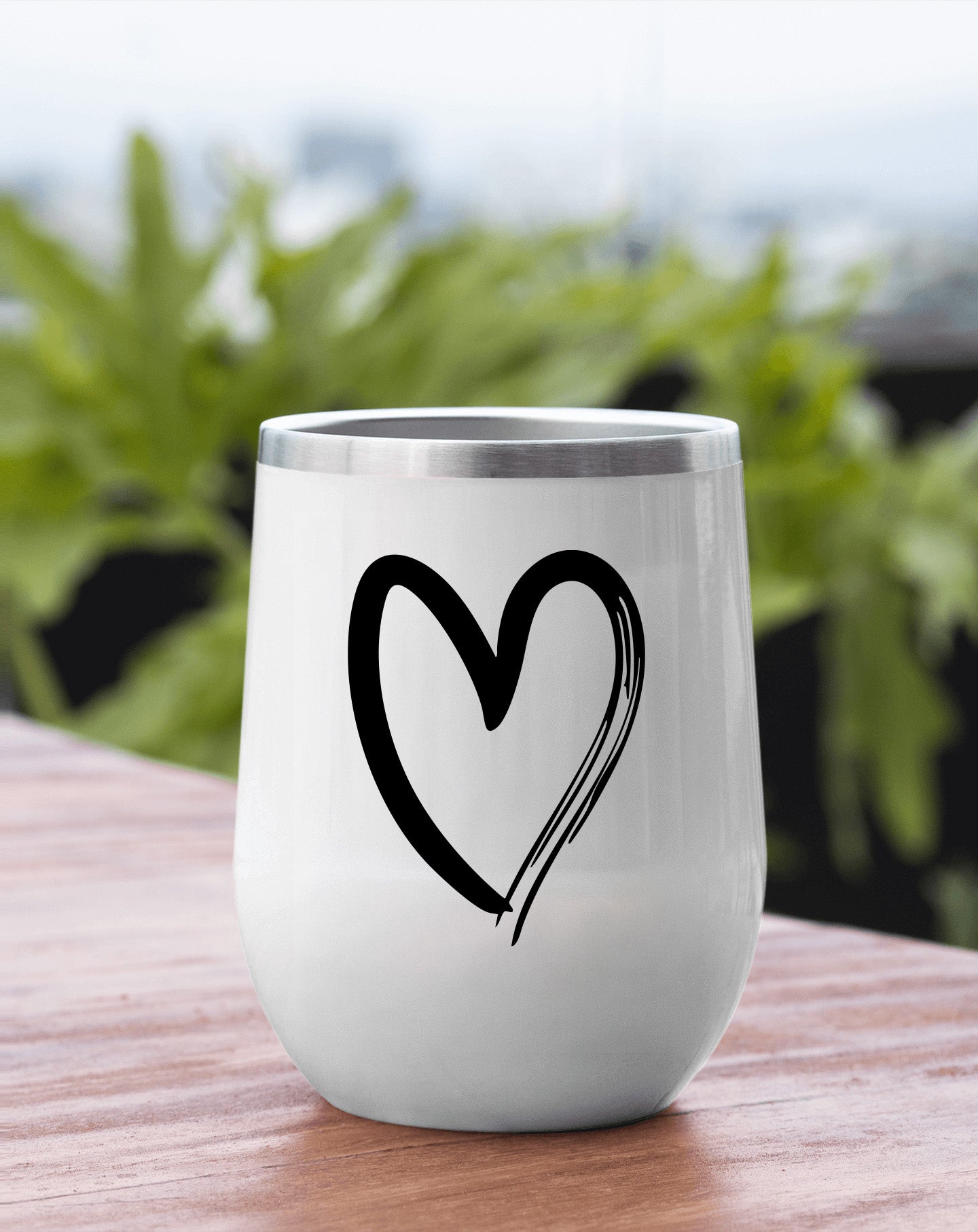Heart - 12oz Wine Tumbler