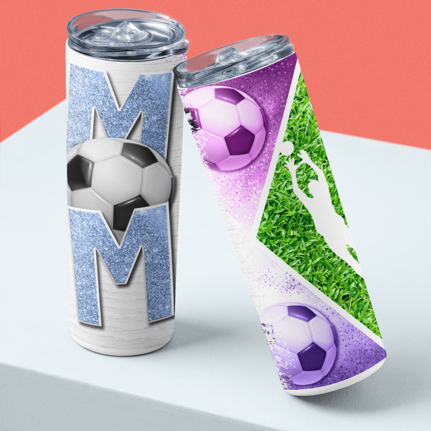 Sports Mom - 20oz Skinny Tumbler
