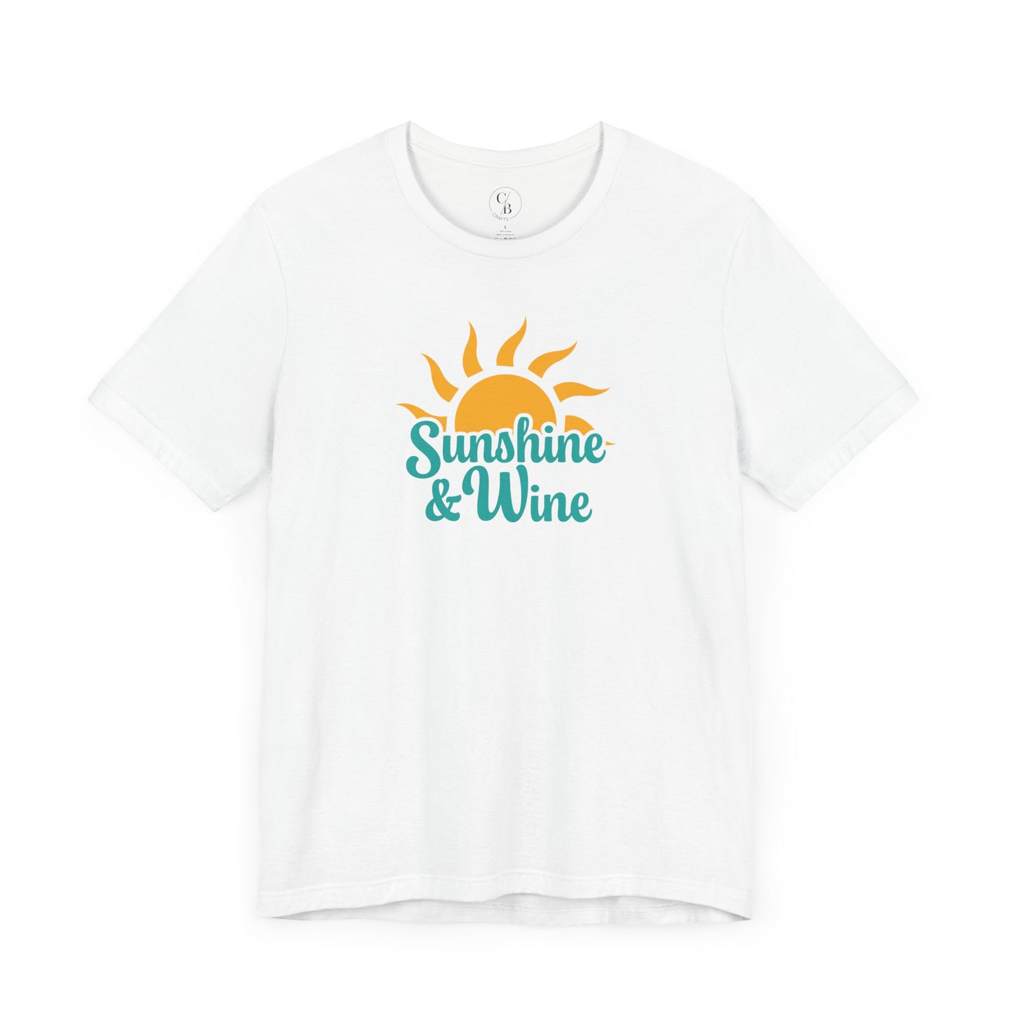 Sunshine & Wine - Unisex Short Sleeve Tee