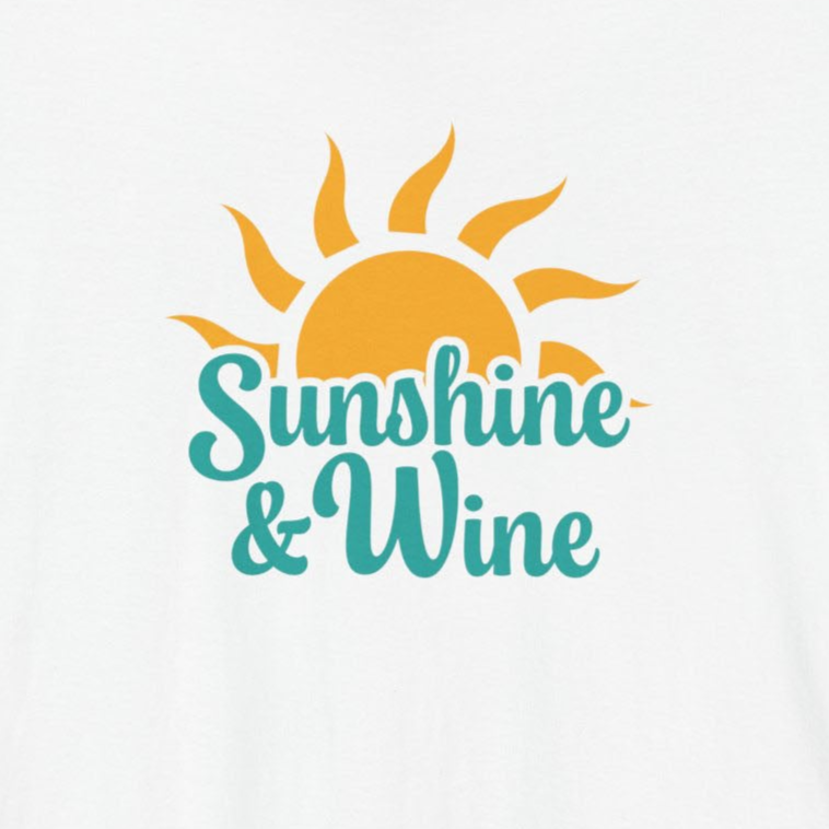 Sunshine & Wine - Unisex Short Sleeve Tee