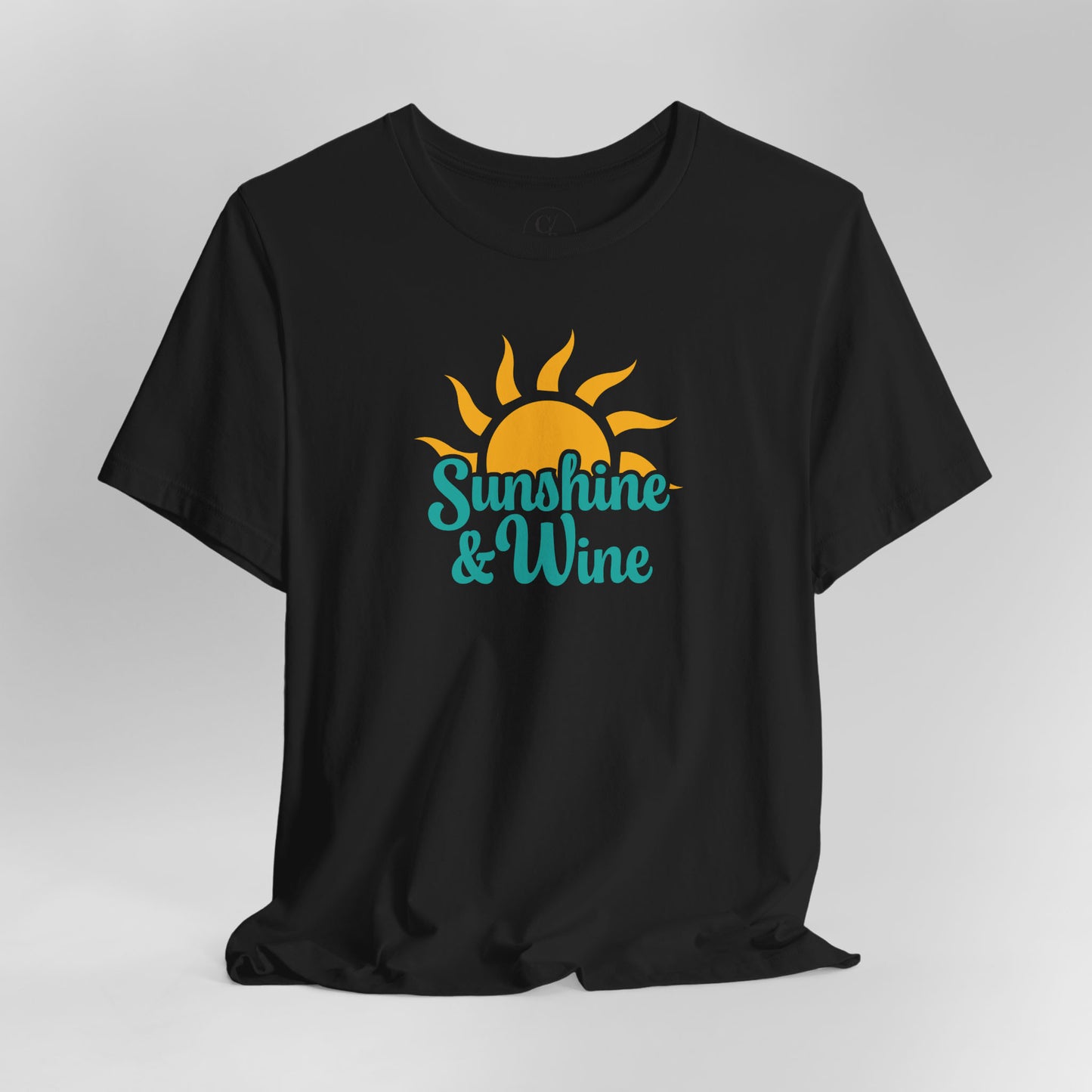 Sunshine & Wine - Unisex Short Sleeve Tee