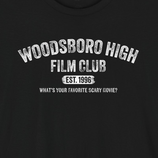 Woodsboro High Film Club - Unisex Short Sleeve Tee
