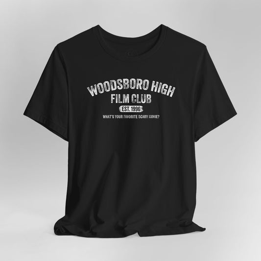 Woodsboro High Film Club - Unisex Short Sleeve Tee