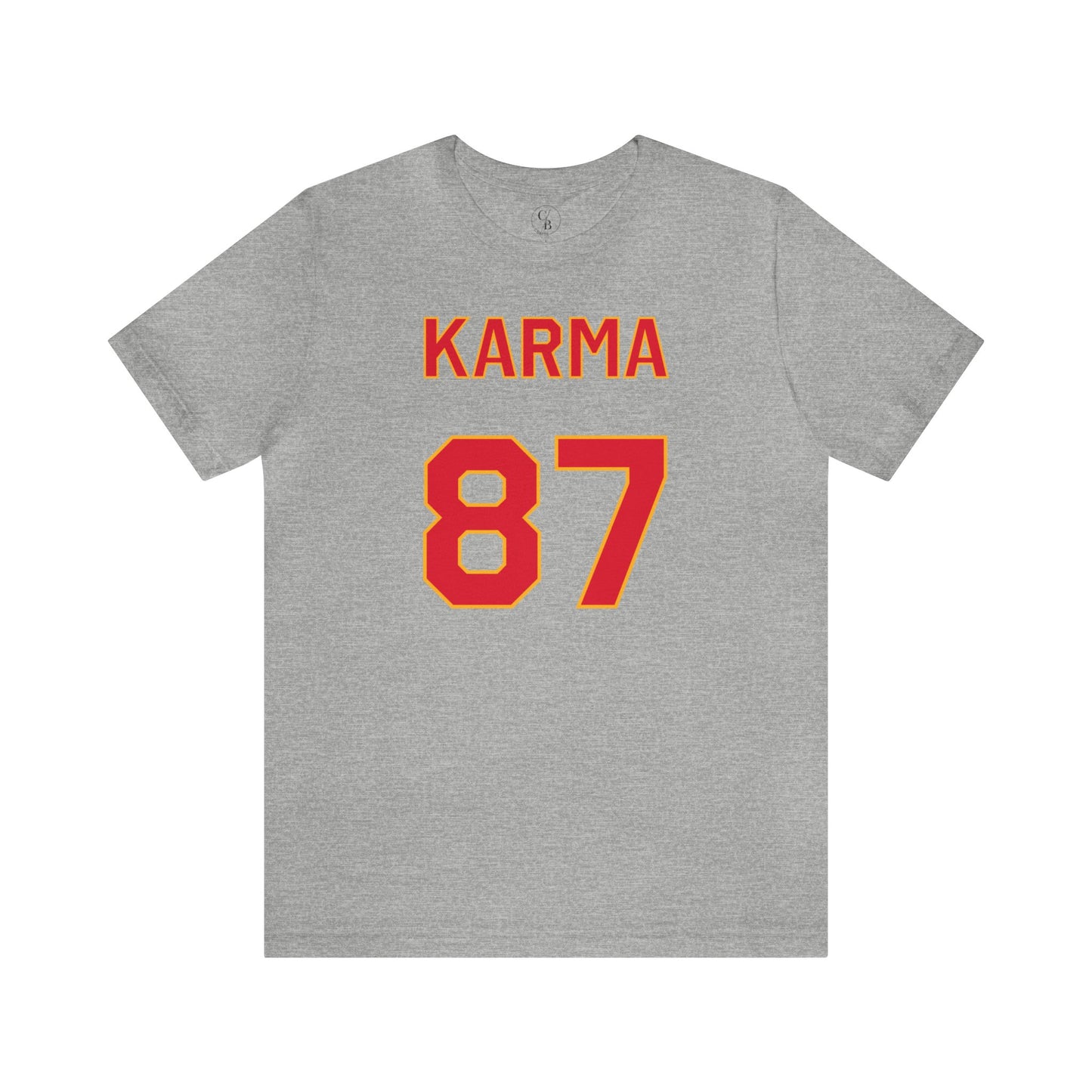 Karma 87 Boyfriend Crewneck Short Sleeve Tee