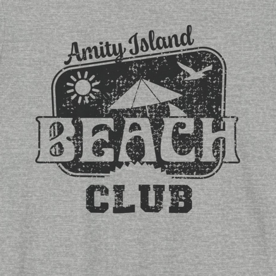 Amity Island Beach Club - Unisex Jersey Short Sleeve Tee