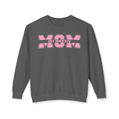 Mom Personalized Unisex Lightweight Crewneck Sweatshirt