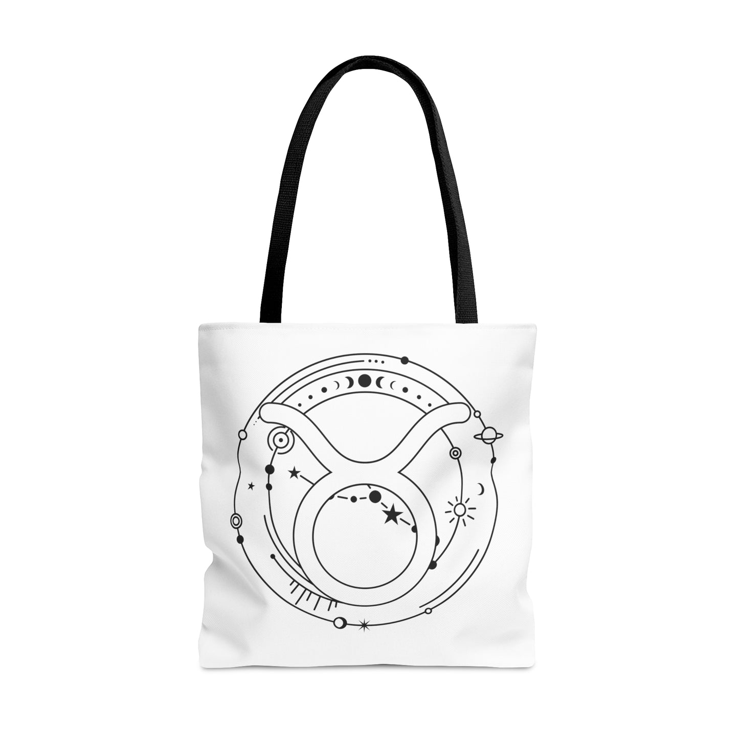 Taurus Zodiac Symbol - Tote Bag