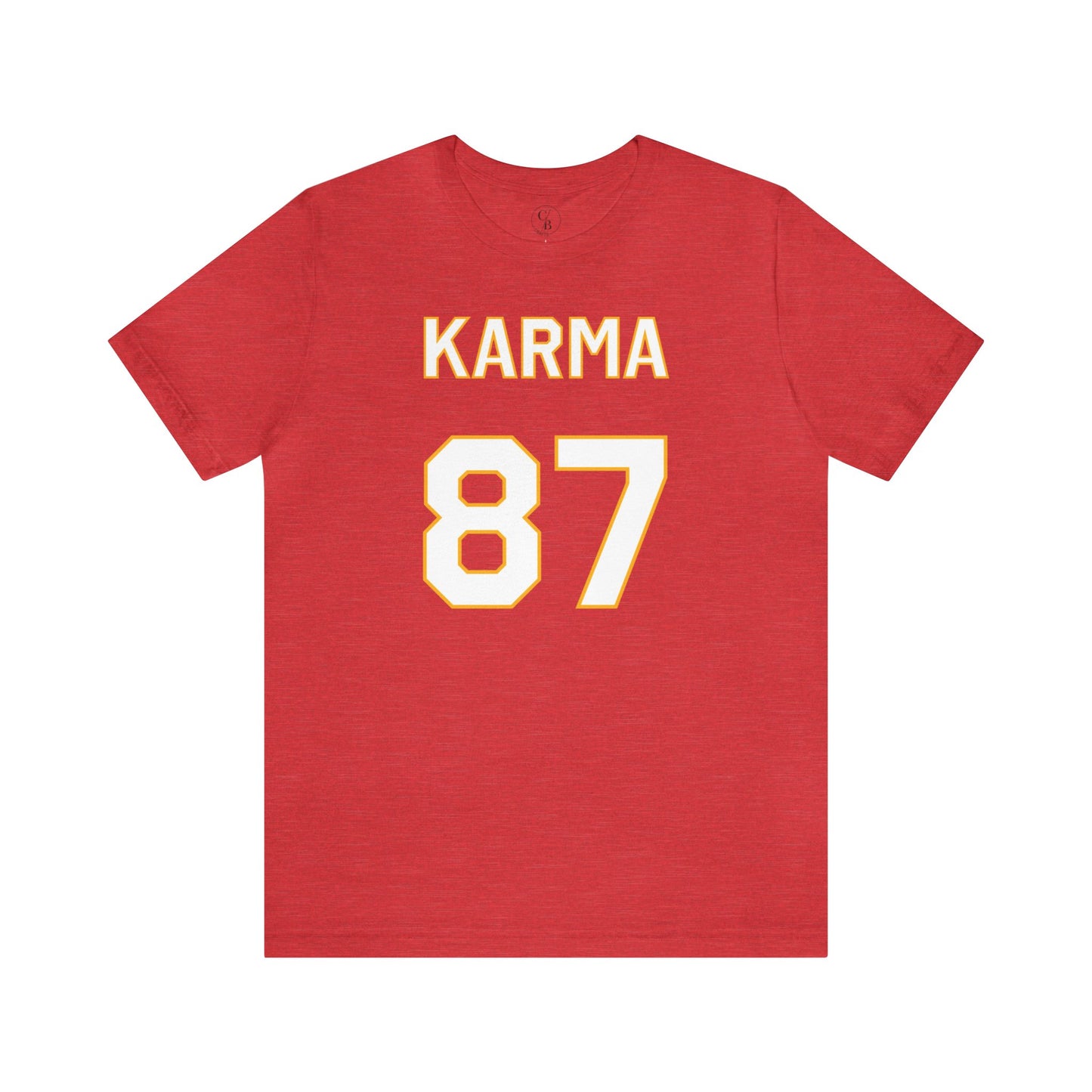 Karma 87 Boyfriend Crewneck Short Sleeve Tee