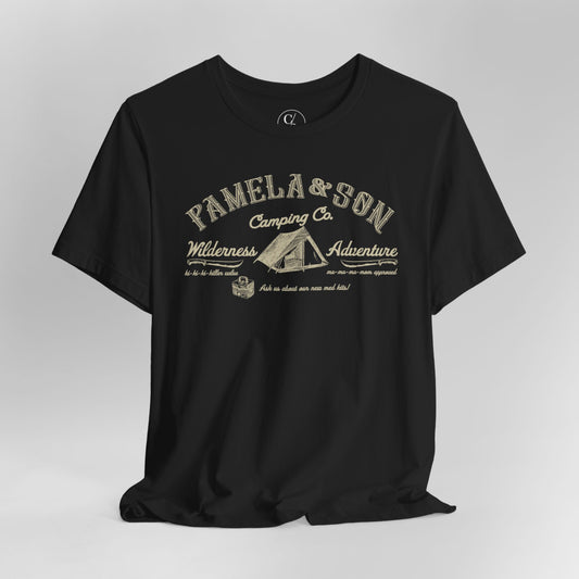 Pamela and Son Camping Company - Unisex Jersey Short Sleeve Tee