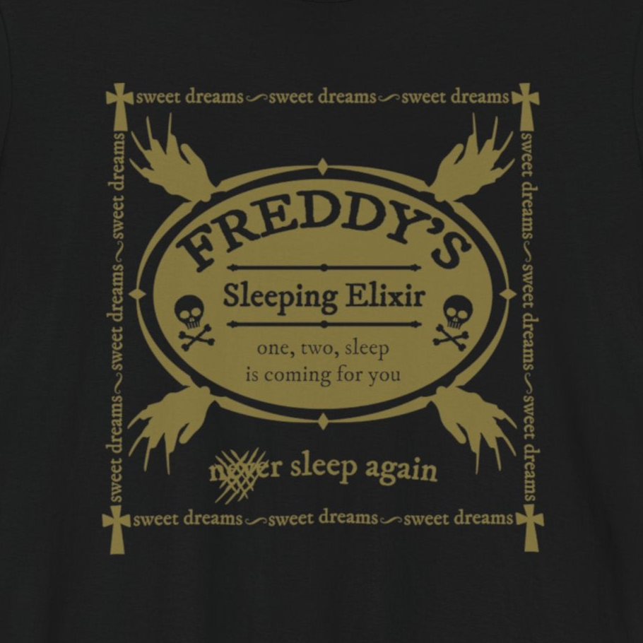 Freddy's Sleeping Elixir - Unisex Jersey Short Sleeve Tee