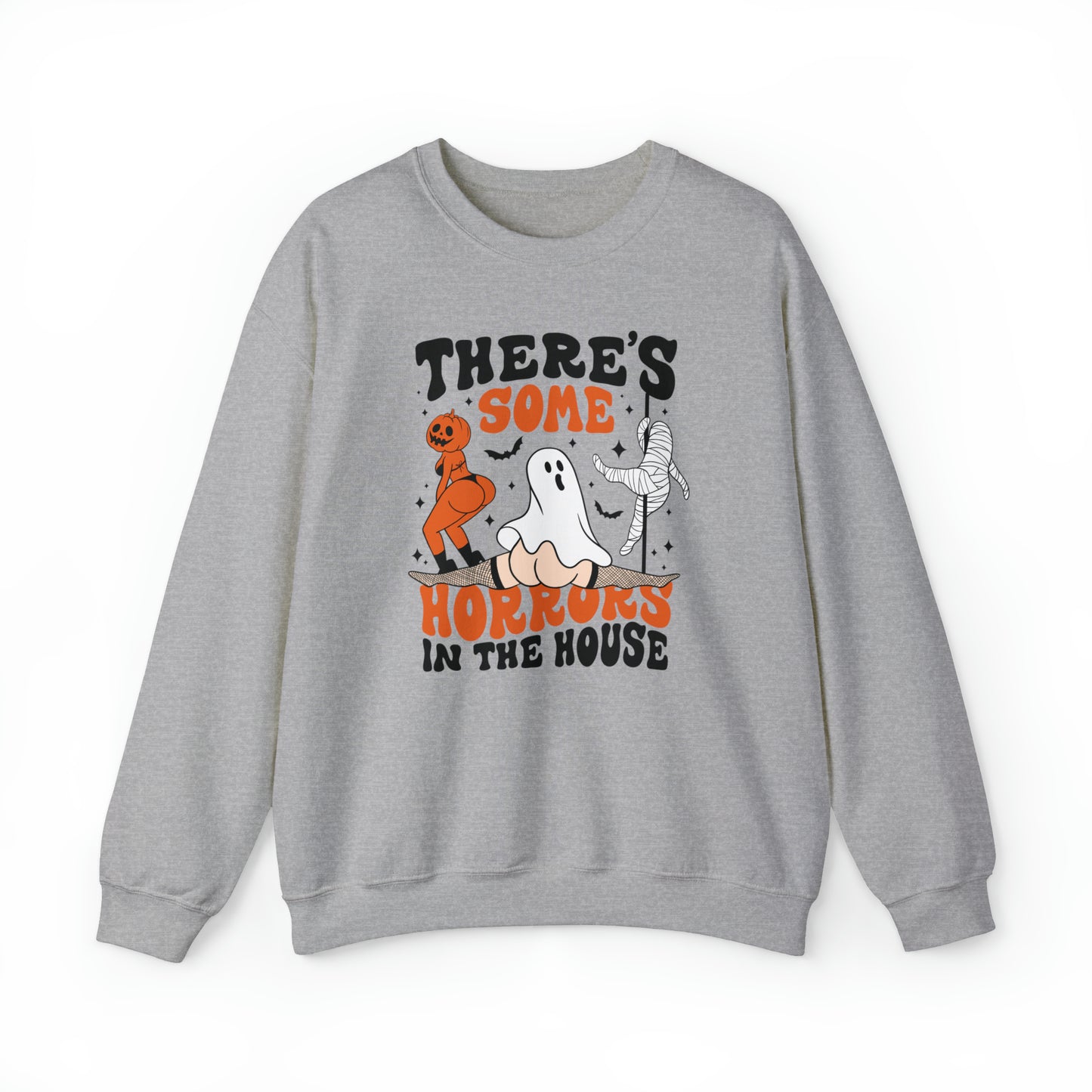 There's Some Horrors in the House - Unisex Heavy Blend™ Crewneck Sweatshirt