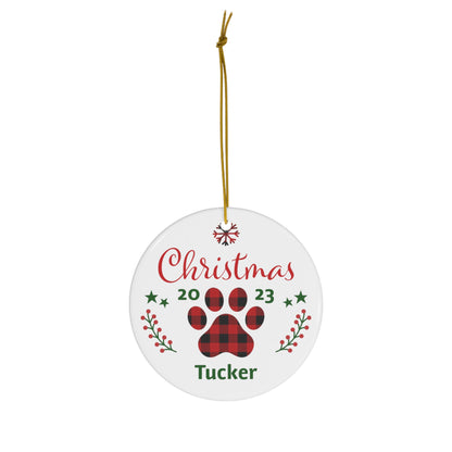 Personalized Pet Ornament