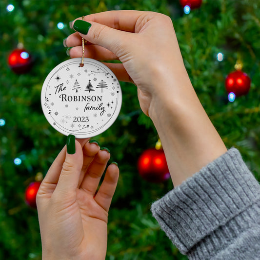 Personalized Family Ornament