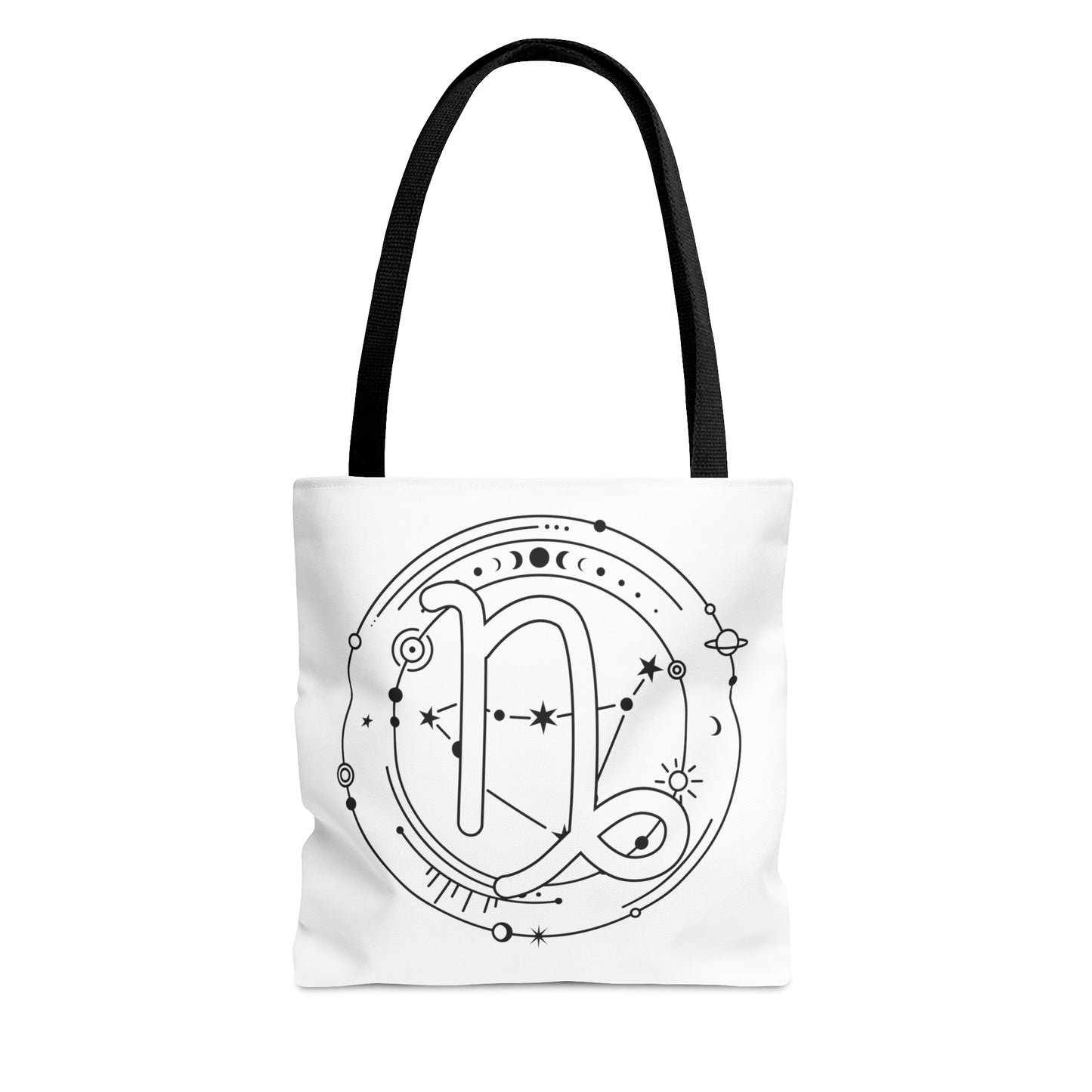 Capricorn Zodiac Symbol - Tote Bag