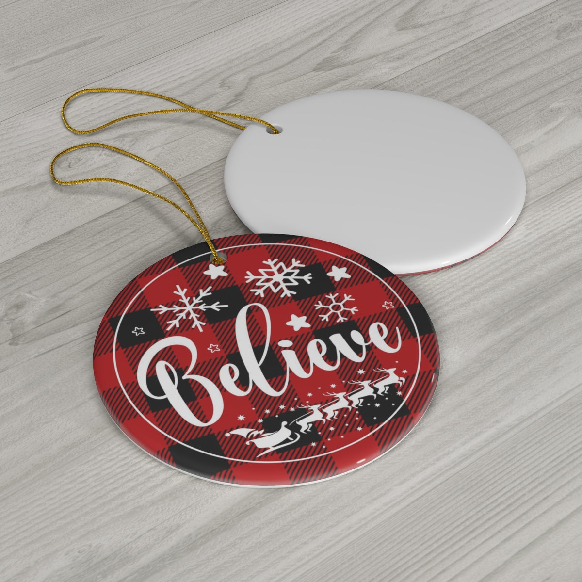 Believe Ornament