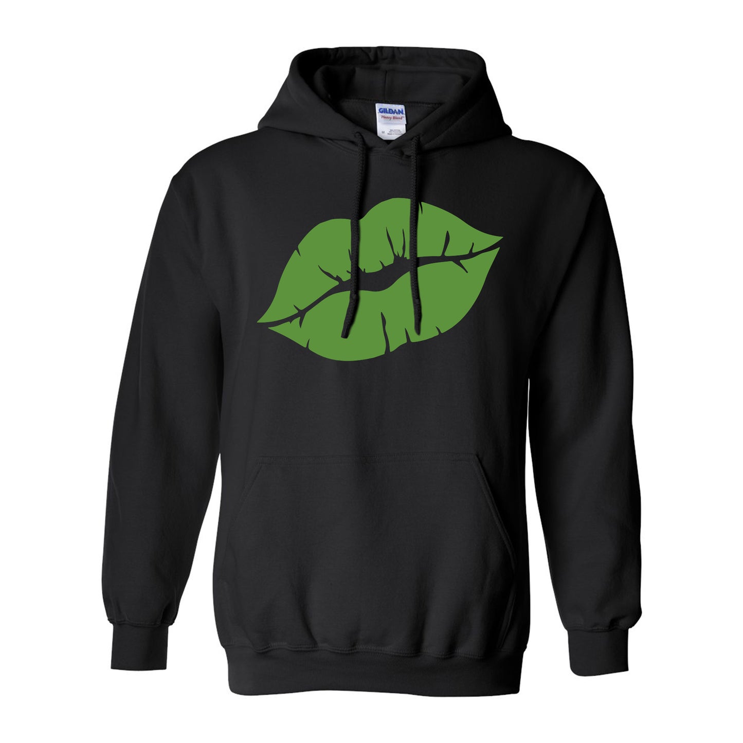 Green Lips St. Patrick Day Unisex Heavy Hooded Sweatshirt