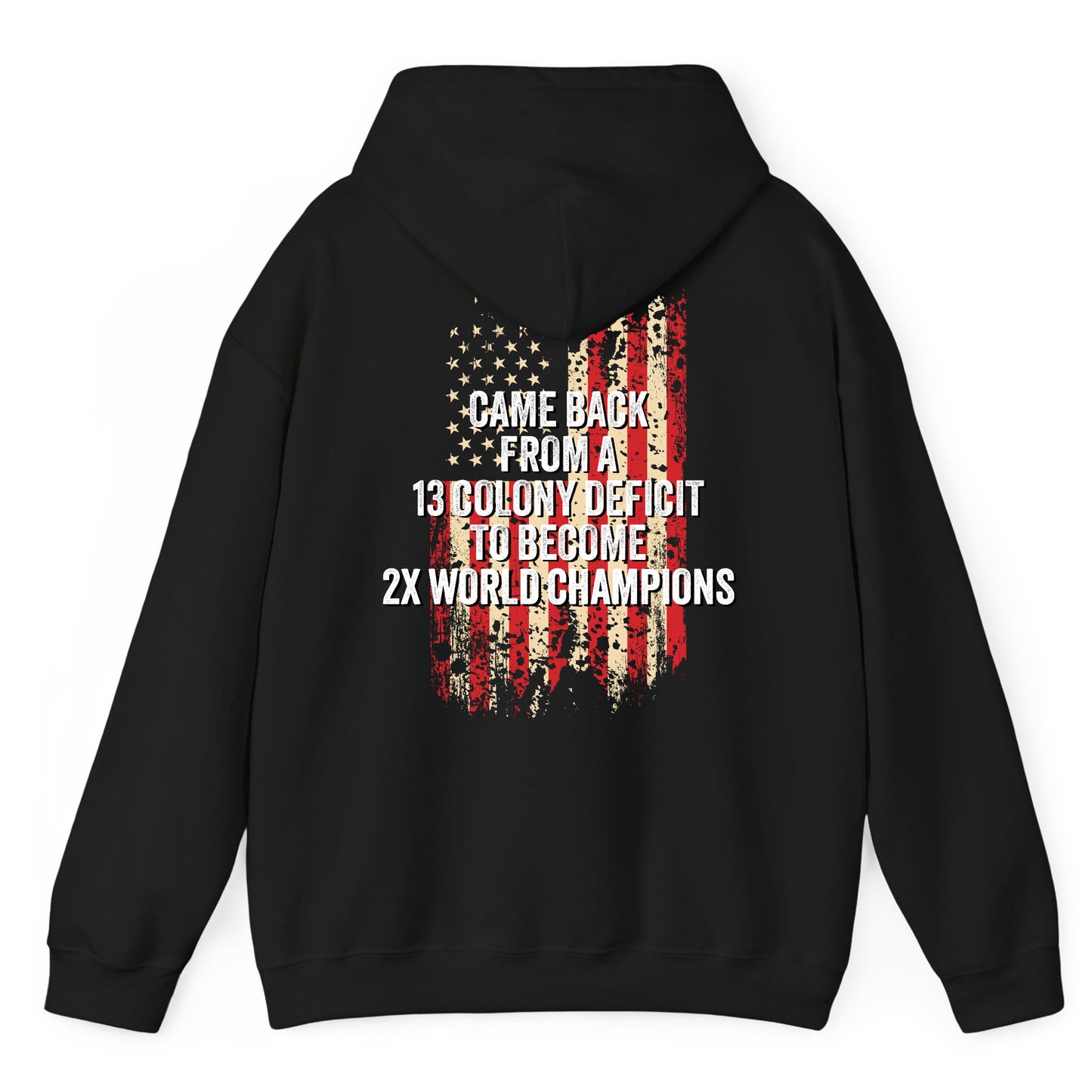 USA 2X World Champions Unisex Heavy Hooded Sweatshirt