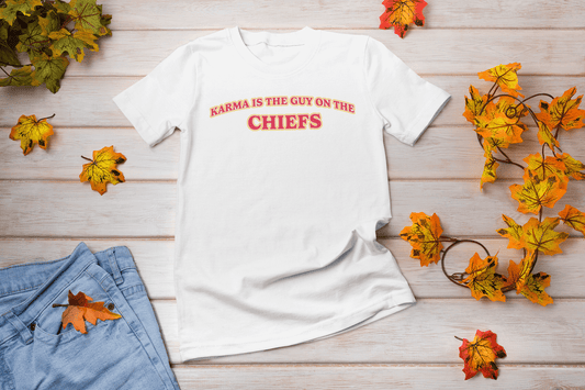 Karma is the guy on the Chiefs - Unisex Jersey Short Sleeve Tee