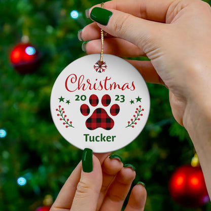 Personalized Pet Ornament