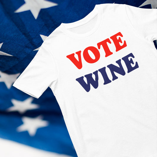 Vote Wine - Unisex Jersey Short Sleeve Tee