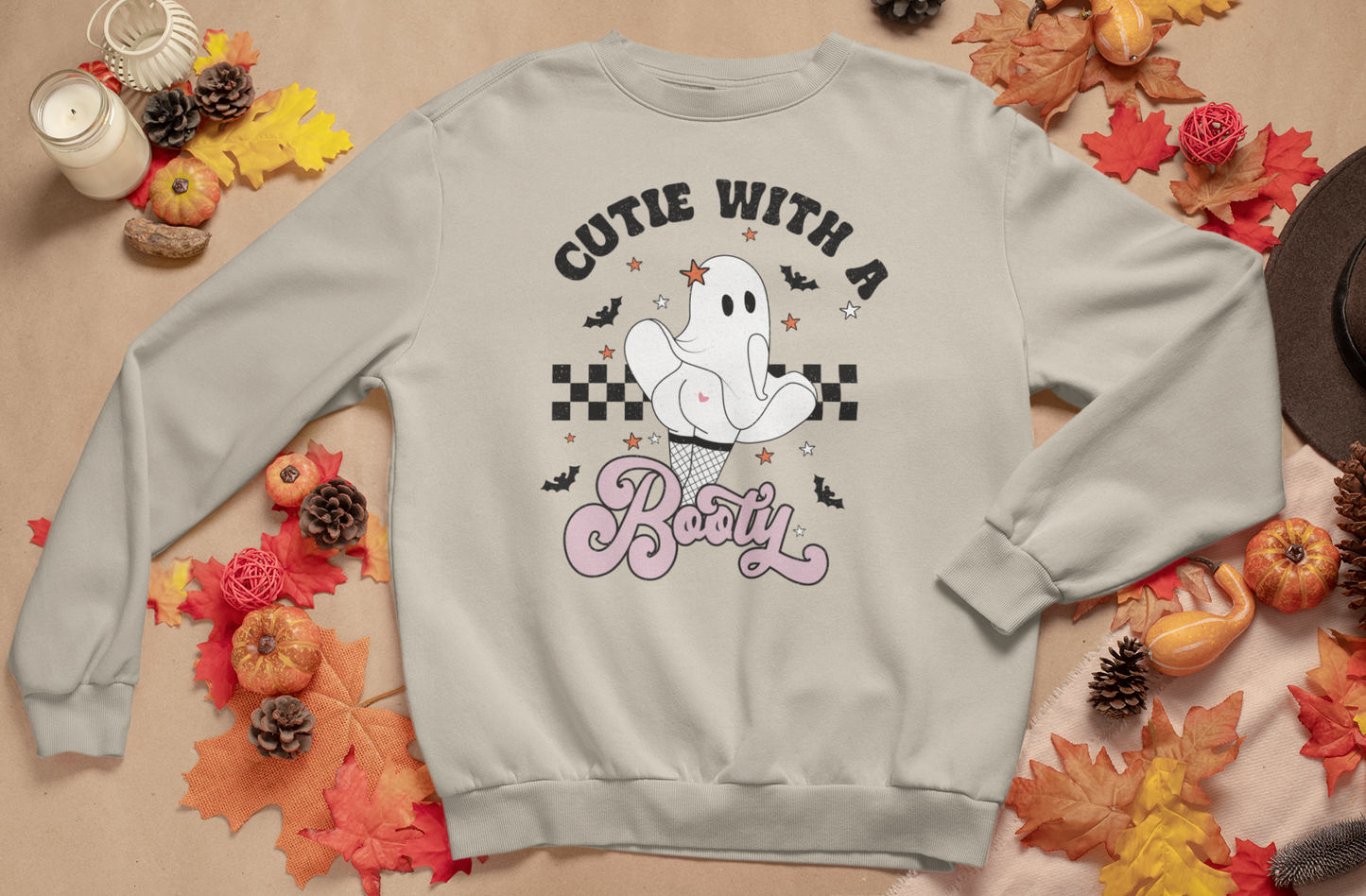 Cutie with a Booty - Unisex Heavy Blend™ Crewneck Sweatshirt