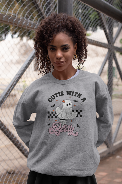 Cutie with a Booty - Unisex Heavy Blend™ Crewneck Sweatshirt