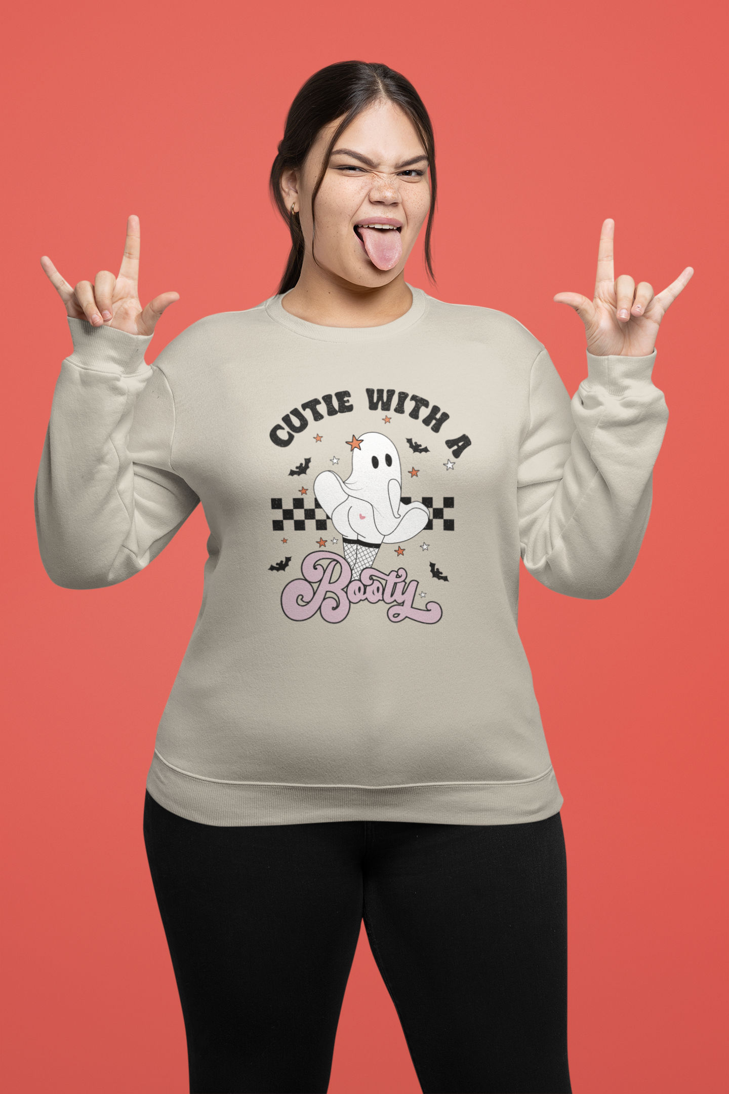 Cutie with a Booty - Unisex Heavy Blend™ Crewneck Sweatshirt