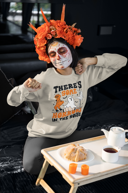 There's Some Horrors in the House - Unisex Heavy Blend™ Crewneck Sweatshirt