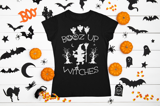 Booz Up, Witches - Women's Triblend Tee